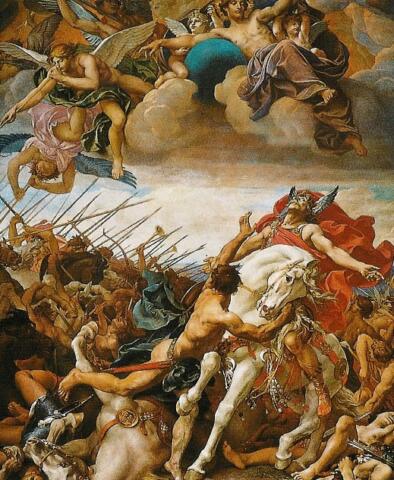 Clovis Vision Battle of Tolbiac